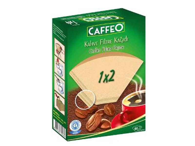 Caffeo Kahve Filtre Kağıdı 1x2 80 Li